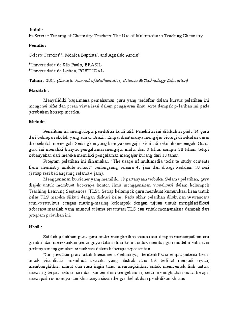 ❤ Contoh review jurnal agriculture