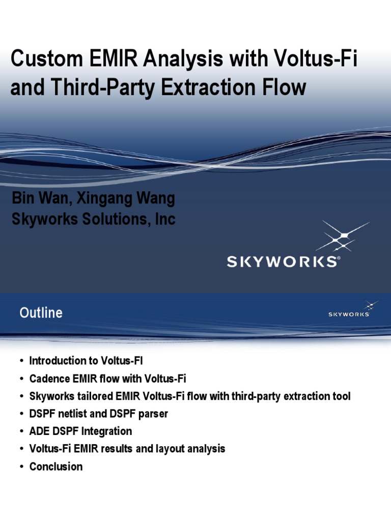 Custom EMIR Analysis With Voltus-Fi and Third-Party Extraction Flow ...