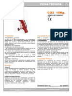 Ficha Técnica Extintor Co2 10kg