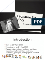 Mahimas PPT Leonardo de Vinci