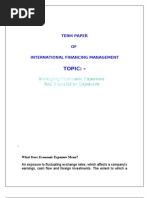 Download managing economic explosure  translational explosure by karan_tiff SN31389011 doc pdf