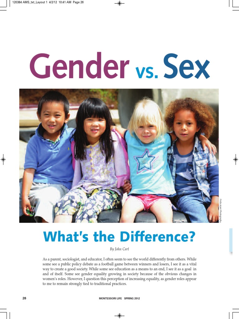Gender in Education | PDF | Gender Role | Gender