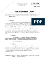 Technical Standard Order: TSO-C91a