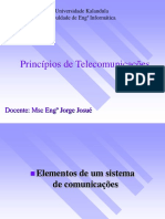 AULAS INTRODUÇÃO À TELECOMUNICAÇÕES