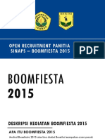 Open Recruitment Panitia Snps Bmfs 2015