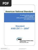 ANSI Z97 1-2004 Safety Glazing