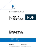 Bisnis Internasional - Modul 11