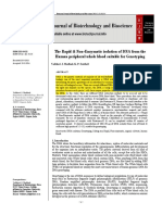 The Rapid & Non-Enzymatic Isolation of DNA From The Human Peripheral Whole Blood Suitable For Genotyping