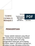 Tempe Gembus Kelompok 2