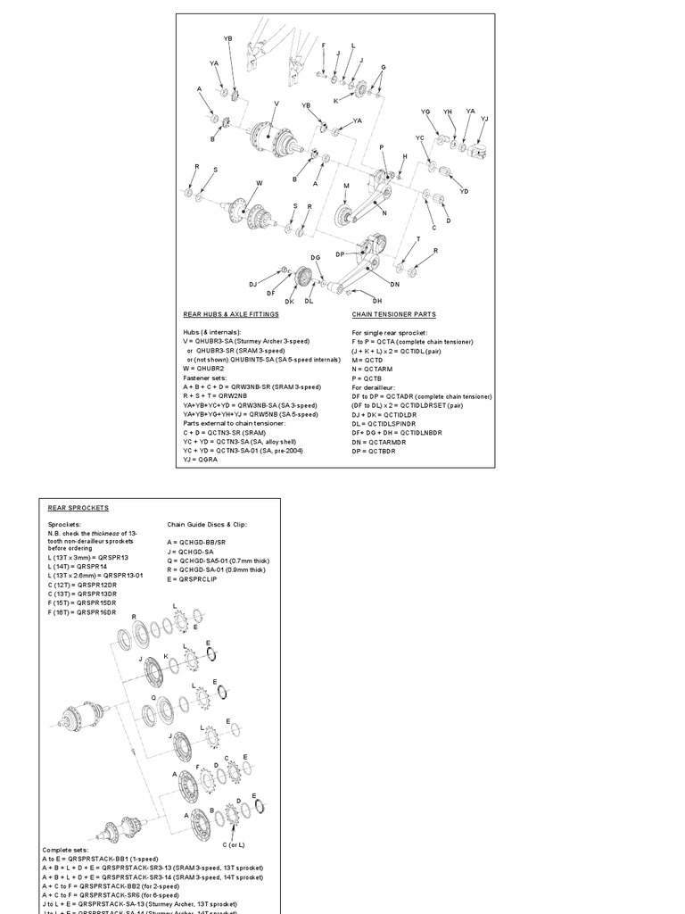 Brompton Techanical Data 2010 | PDF