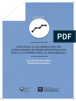 Guía Para La Elaboración de Indicadores de Derechos Humanos Para La Cooperación Al Desarrollo