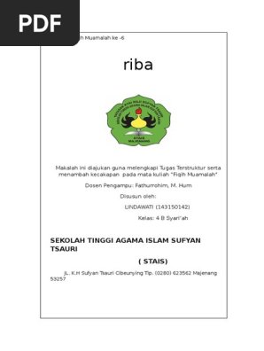 Fiqih Muamalah Riba Docx