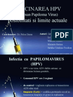 Human Papiloma Virus- Vaccinare 