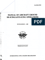 Ground de - Anti - Icing - Operations - Icao PDF