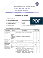 Programacion Tutoria 