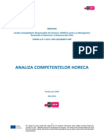 Horeca Skills Analysis - Ro PDF