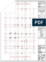 Architech Company: Column Layout Plan