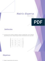 Matriz Dispersa 2