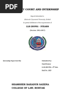 LLB Project File 6TH Semester | PDF