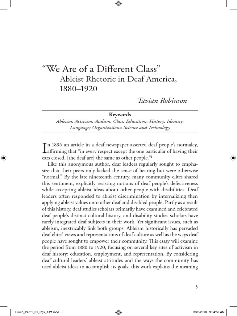 Deaf community thesis picture