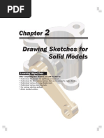 Drawing Sketches For Solid Models: Learning Objectives