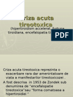 Criza Acuta Tireotoxica