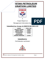 IT Project Report on HPCL