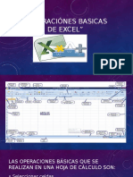 Operaciónes Basicas de Excel