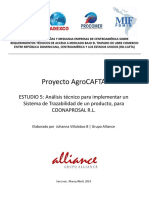 Análisis Técnico para Implementar Un Sistema de Trazabilidad de Un Producto para Coonaprosal