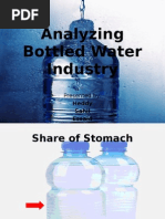 Download Analyzing Bottled Water Industry by sahilmehra141 SN31393821 doc pdf
