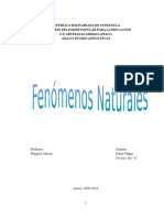 Fenomenos Naturales