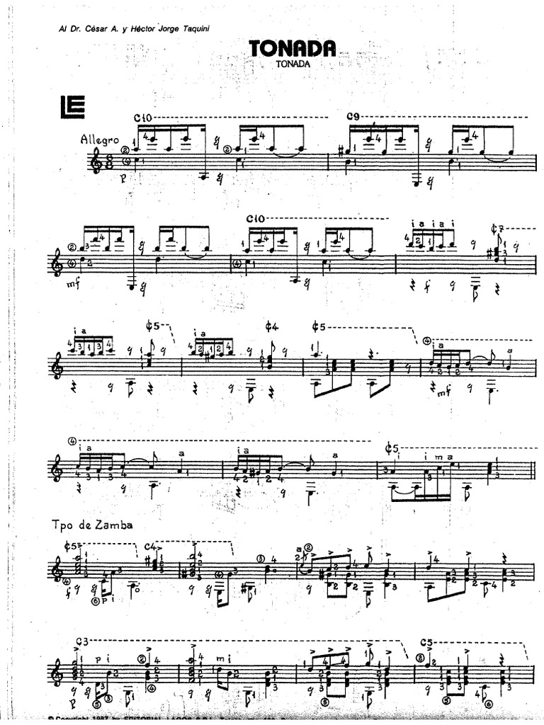 Tonada | PDF