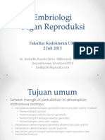 Embriologi Organ Reproduksi - Dr. Isabella Liem - 02 Juli 2013
