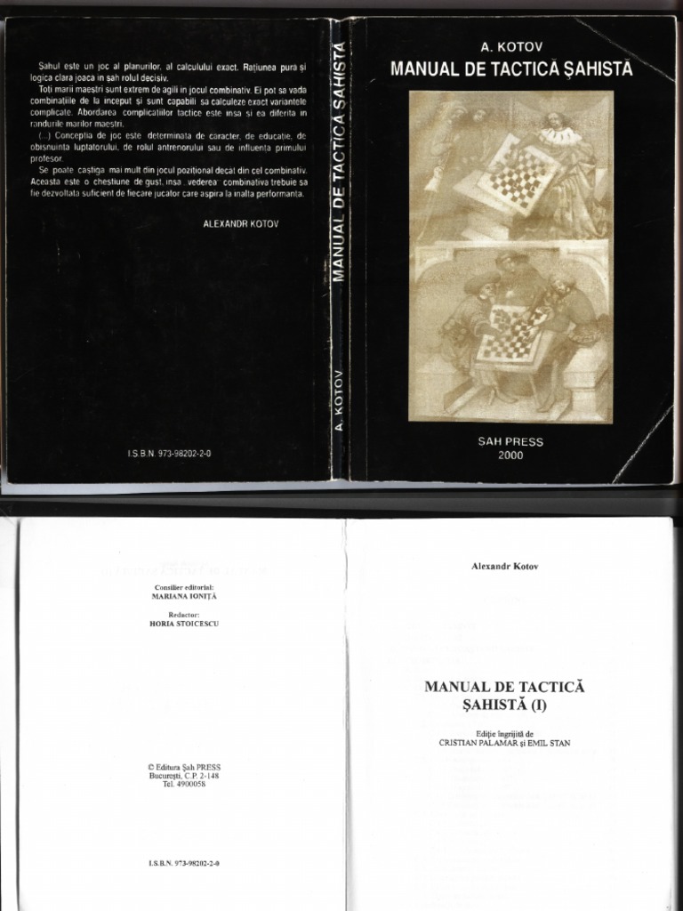 Kotov Manual de Tactica Sahista