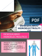 Desequilibrio Hidroelectrolitico