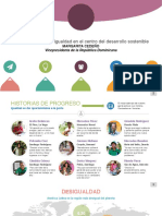 Horizontes 2030: La Igualdad en El Centro Del Desarrollo Sostenible