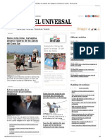 Periódico Con Noticias de Cartagena, Colombia y El Mundo - El Universal 20160526