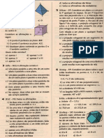 Atividade Final de Geometria Espacial