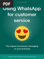 Download Using Whatsapp for Customer Service by Julian Florez SN313957460 doc pdf