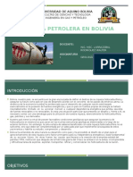 Geología Petrolera en Bolivia