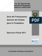 DC4 Gu A Del Presupuesto para El Ciudadano 2011
