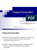 Natural Geotextiles