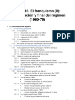 Tema 16 El Franquismo II (1960-75)