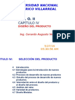 P.C.O. II CAP. 4 Diseño Del Producto