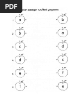 Lembaran Kerja Matematik Prasekolah