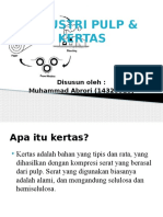 Industri Pulp Dan Kertas