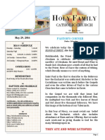 Church Bulletin 5-29-2016 Floresdemayo