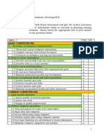 3-Self - Assessment Checklist-CHS NC II