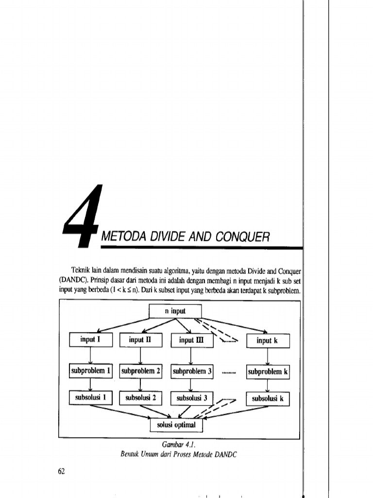 Analisis Algoritma Bab4 Metode Divide and Conquer | PDF