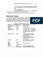 VBA Data Type